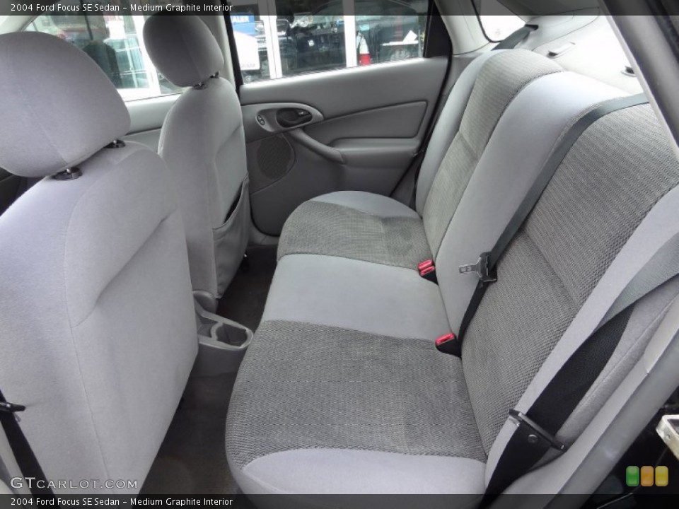 Medium Graphite Interior Rear Seat for the 2004 Ford Focus SE Sedan #77587053