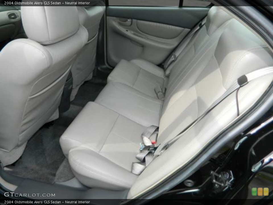 Neutral Interior Rear Seat for the 2004 Oldsmobile Alero GLS Sedan #77587403