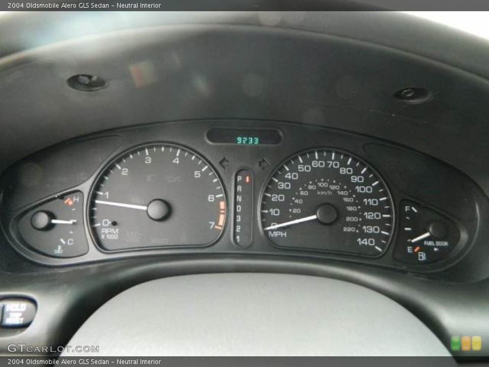 Neutral Interior Gauges for the 2004 Oldsmobile Alero GLS Sedan #77587485