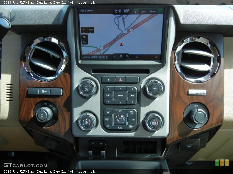 Adobe Interior Navigation for the 2013 Ford F250 Super Duty Lariat Crew Cab 4x4 #77588016