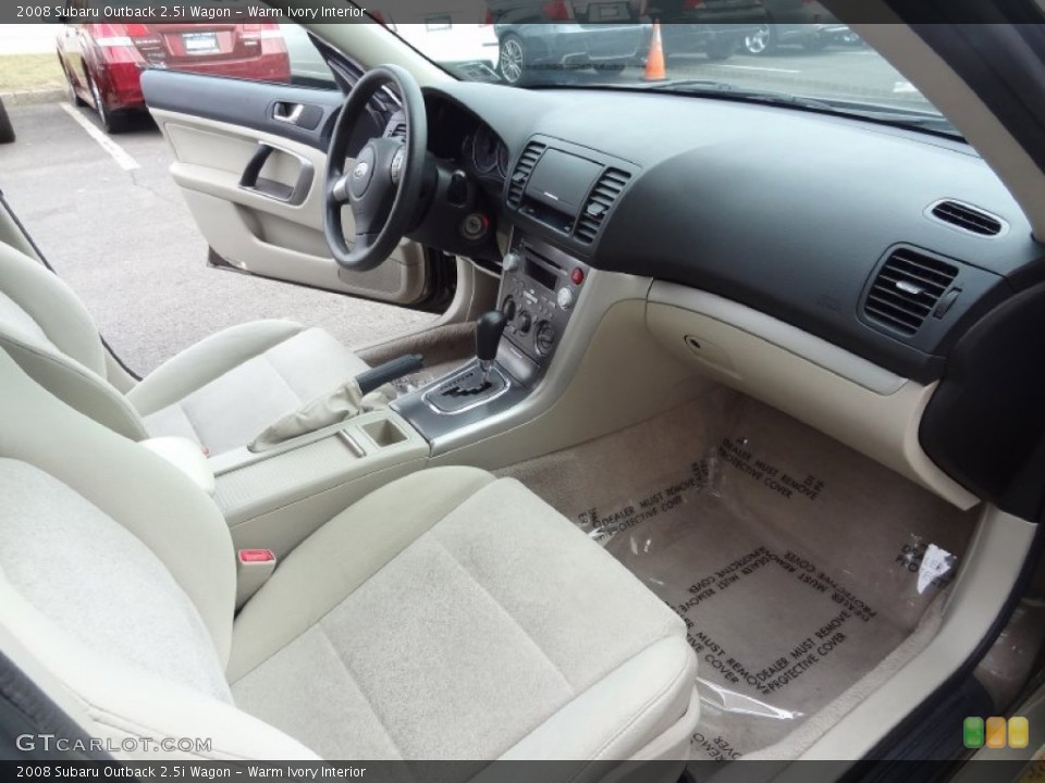 Warm Ivory Interior Photo for the 2008 Subaru Outback 2.5i Wagon #77588220
