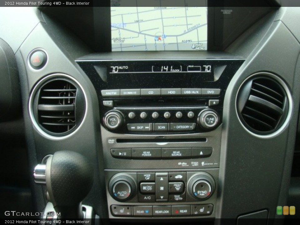 Black Interior Controls for the 2012 Honda Pilot Touring 4WD #77588223