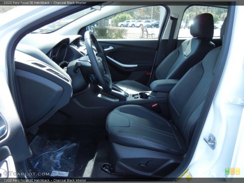 Charcoal Black Interior Front Seat for the 2013 Ford Focus SE Hatchback #77588769