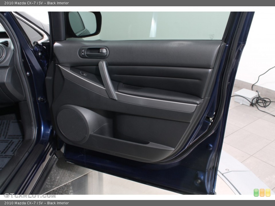 Black Interior Door Panel for the 2010 Mazda CX-7 i SV #77588880