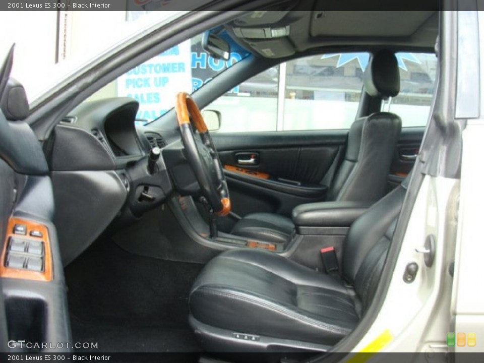 Black 2001 Lexus ES Interiors