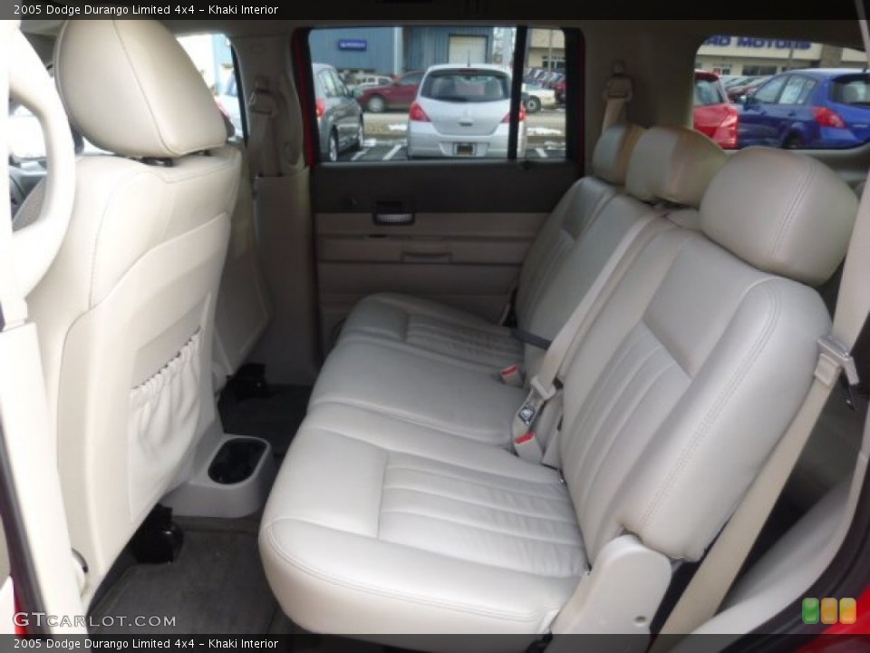 Khaki Interior Rear Seat for the 2005 Dodge Durango Limited 4x4 #77589114