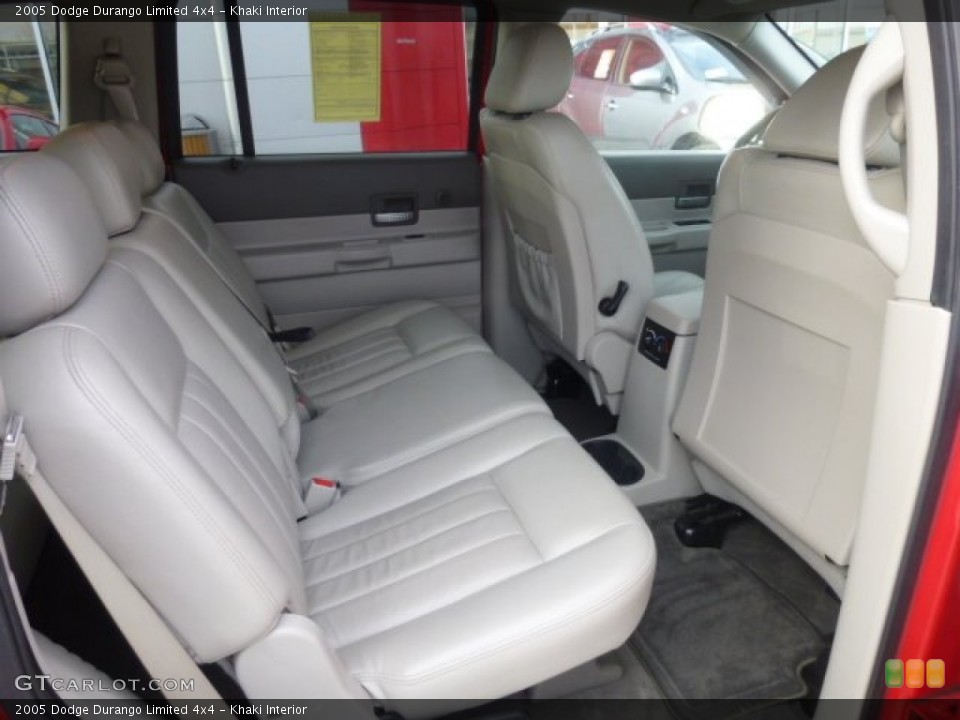Khaki Interior Rear Seat for the 2005 Dodge Durango Limited 4x4 #77589288