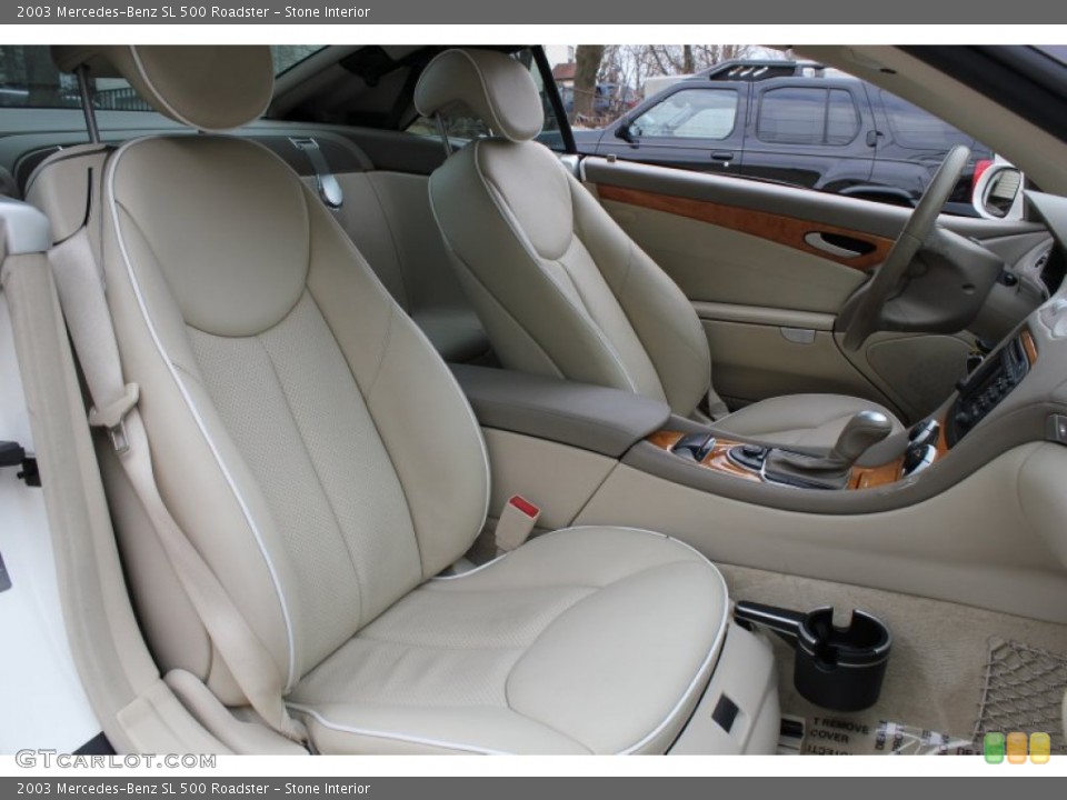 Stone Interior Photo for the 2003 Mercedes-Benz SL 500 Roadster #77589309