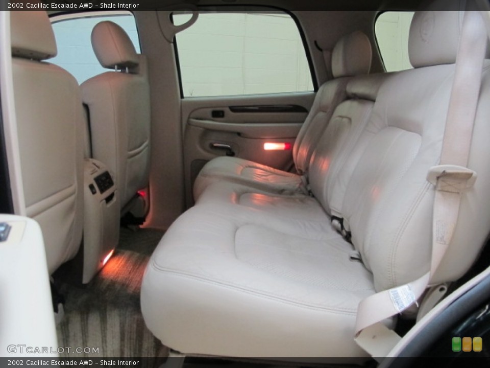 Shale Interior Rear Seat for the 2002 Cadillac Escalade AWD #77589450