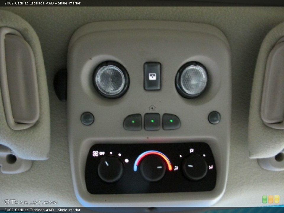 Shale Interior Controls for the 2002 Cadillac Escalade AWD #77589720