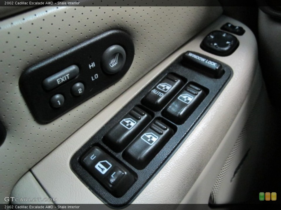 Shale Interior Controls for the 2002 Cadillac Escalade AWD #77589840