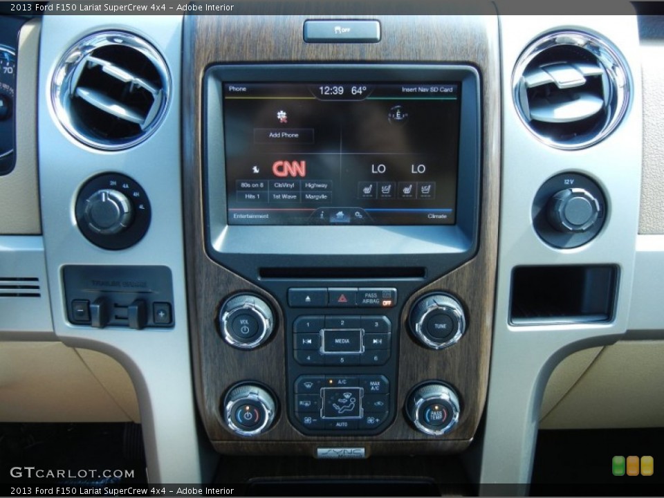 Adobe Interior Controls for the 2013 Ford F150 Lariat SuperCrew 4x4 #77589858