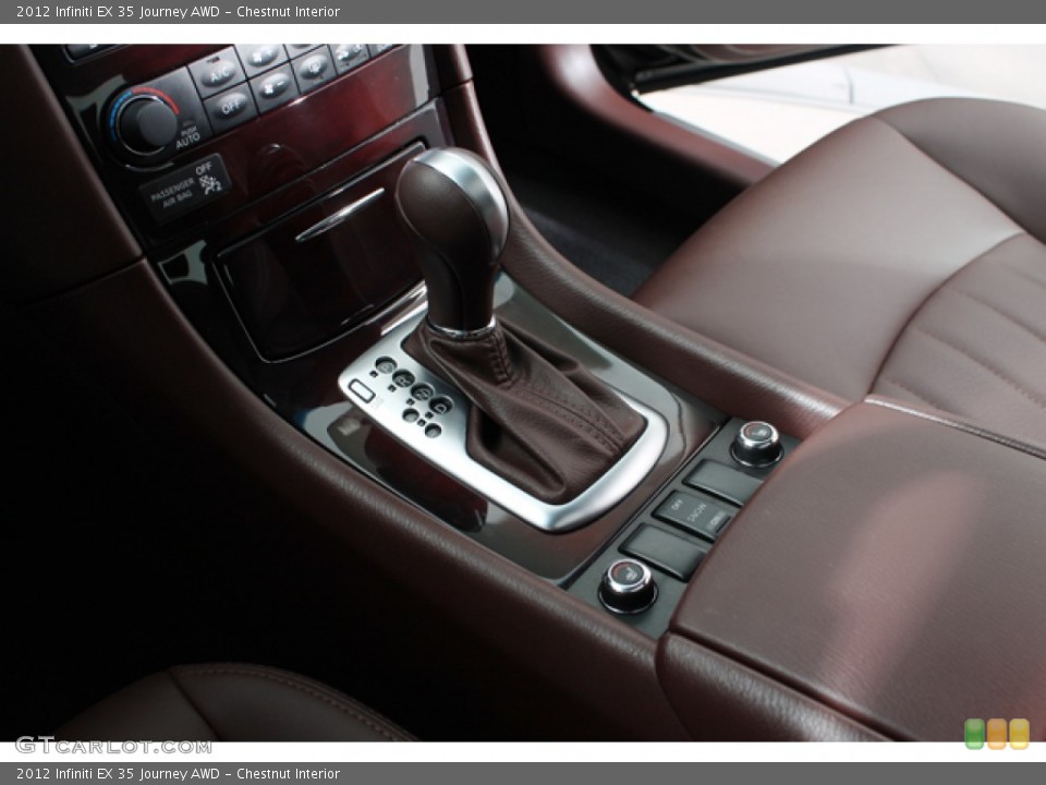 Chestnut Interior Transmission for the 2012 Infiniti EX 35 Journey AWD #77589876