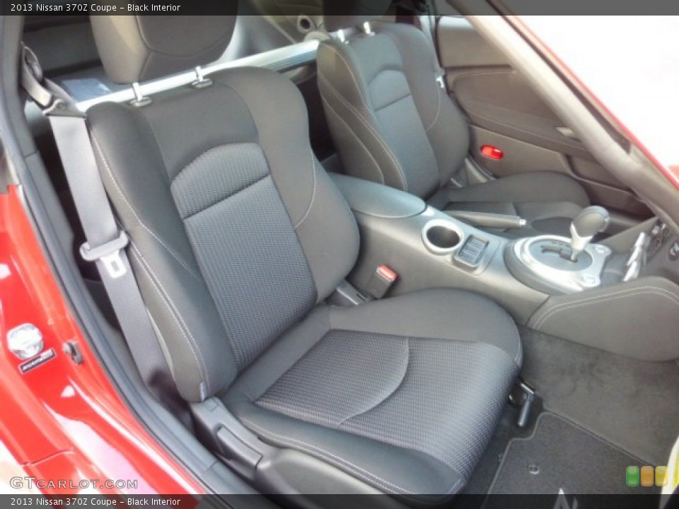 Black Interior Front Seat for the 2013 Nissan 370Z Coupe #77590069