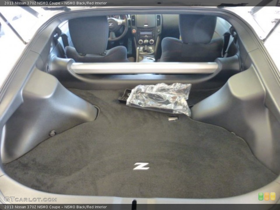 NISMO Black/Red Interior Trunk for the 2013 Nissan 370Z NISMO Coupe #77590483