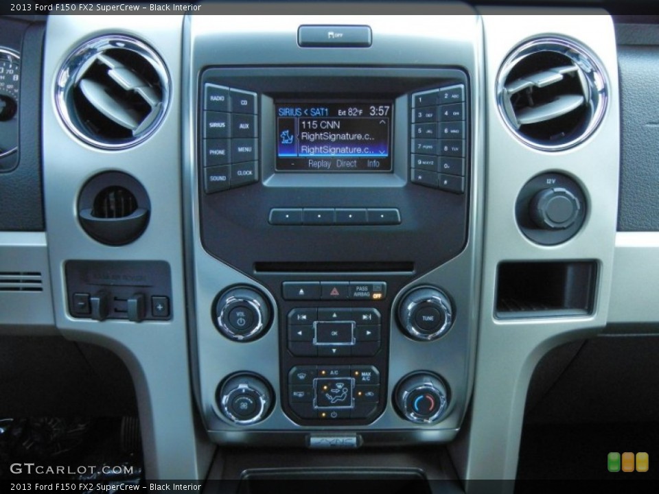 Black Interior Controls for the 2013 Ford F150 FX2 SuperCrew #77590515
