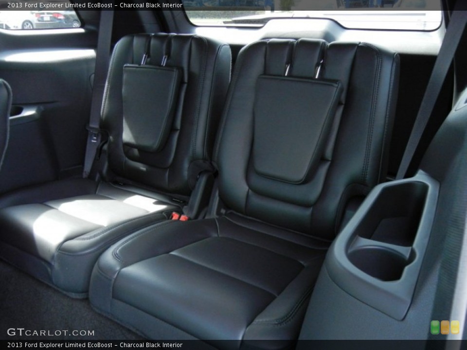 Charcoal Black Interior Rear Seat for the 2013 Ford Explorer Limited EcoBoost #77590764