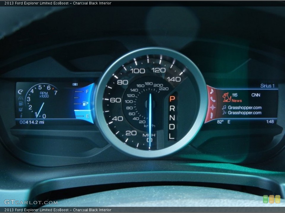 Charcoal Black Interior Gauges for the 2013 Ford Explorer Limited EcoBoost #77590833