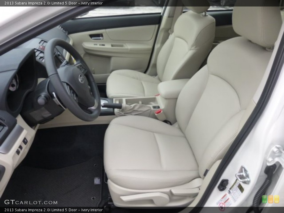 Ivory Interior Front Seat for the 2013 Subaru Impreza 2.0i Limited 5 Door #77591791