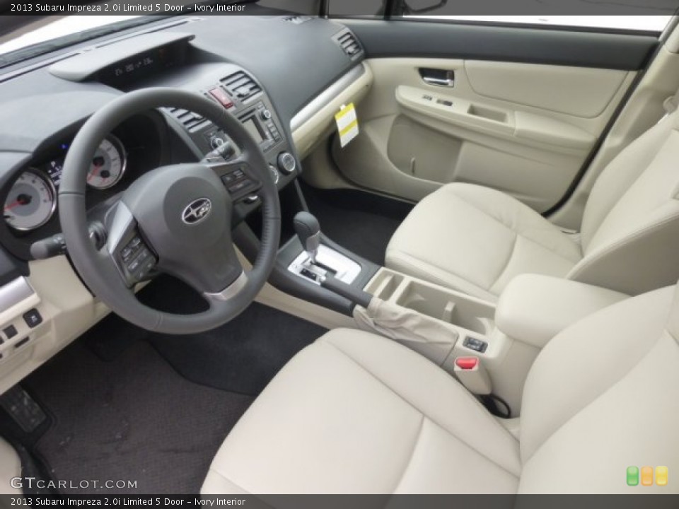 Ivory Interior Prime Interior for the 2013 Subaru Impreza 2.0i Limited 5 Door #77591814