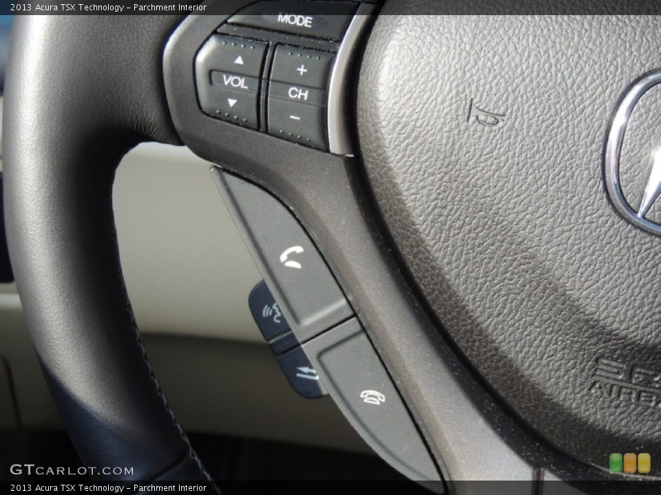 Parchment Interior Controls for the 2013 Acura TSX Technology #77592092