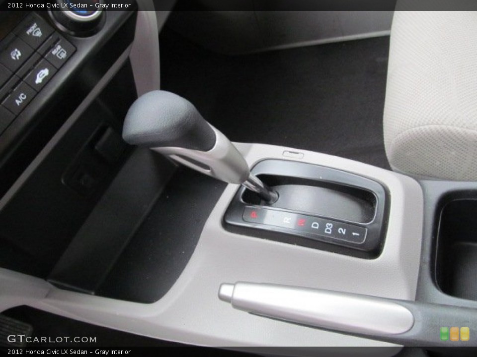Gray Interior Transmission for the 2012 Honda Civic LX Sedan #77594301