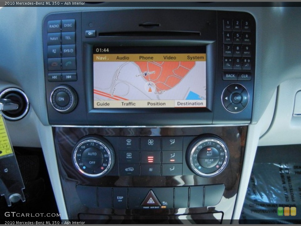 Ash Interior Controls for the 2010 Mercedes-Benz ML 350 #77594785