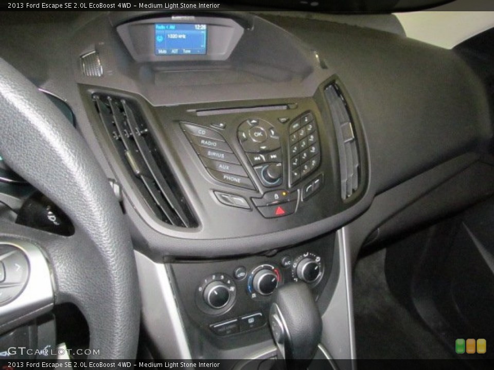 Medium Light Stone Interior Controls for the 2013 Ford Escape SE 2.0L EcoBoost 4WD #77595207