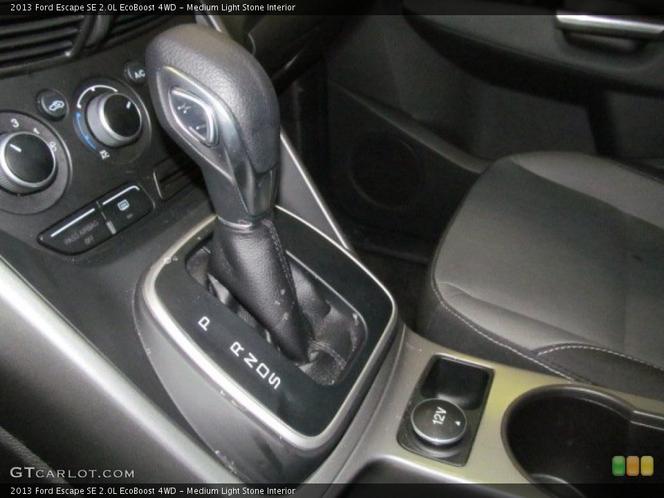 Medium Light Stone Interior Transmission for the 2013 Ford Escape SE 2.0L EcoBoost 4WD #77595225