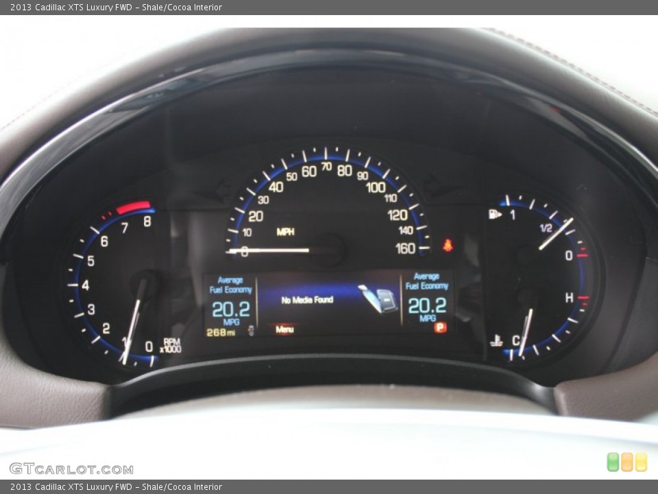 Shale/Cocoa Interior Gauges for the 2013 Cadillac XTS Luxury FWD #77595582