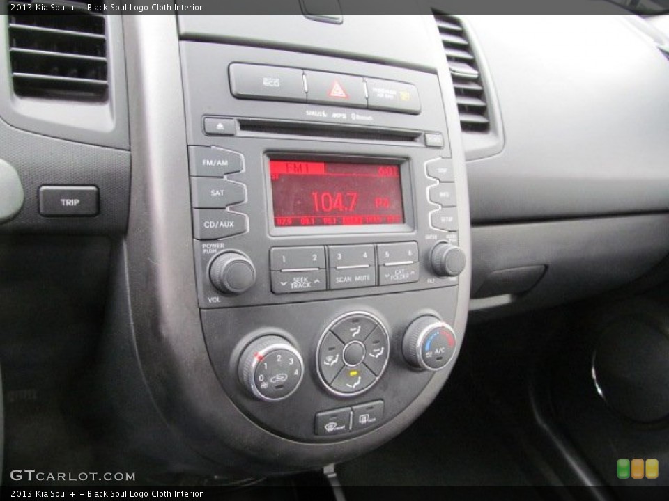 Black Soul Logo Cloth Interior Controls for the 2013 Kia Soul + #77595741