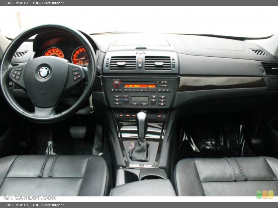 Black Interior Dashboard for the 2007 BMW X3 3.0si #77595995