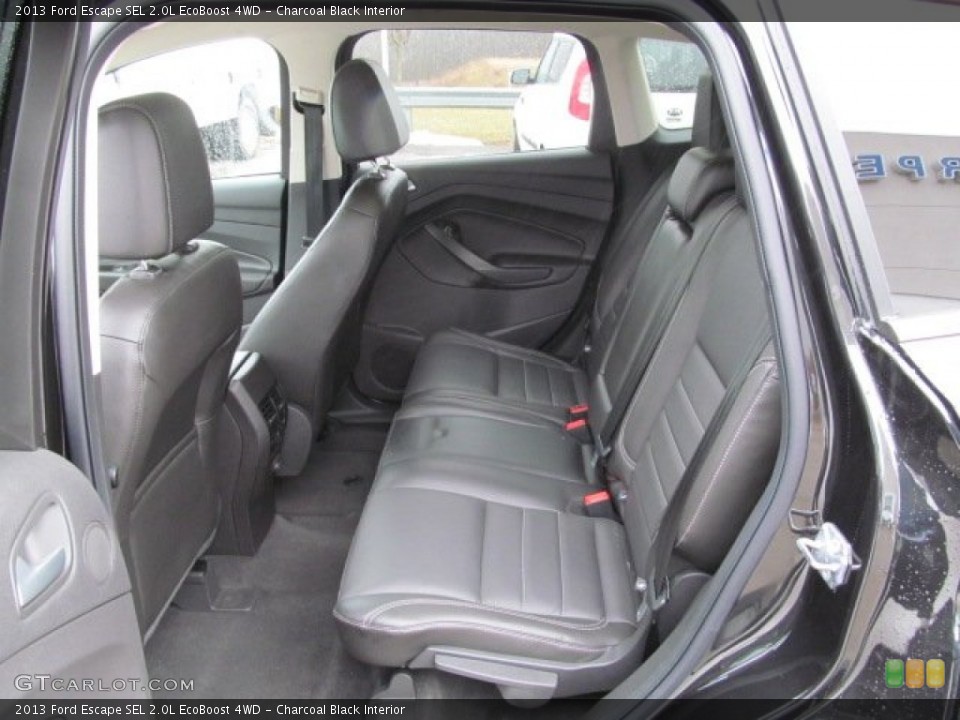 Charcoal Black Interior Rear Seat for the 2013 Ford Escape SEL 2.0L EcoBoost 4WD #77596398