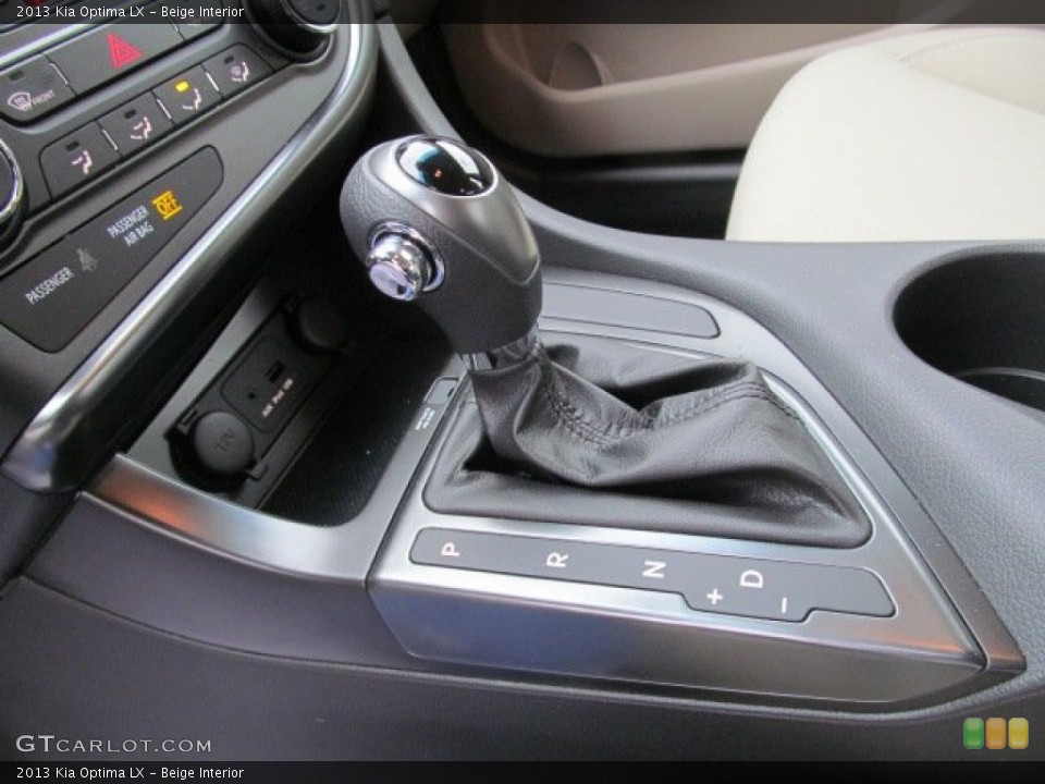 Beige Interior Transmission for the 2013 Kia Optima LX #77596899