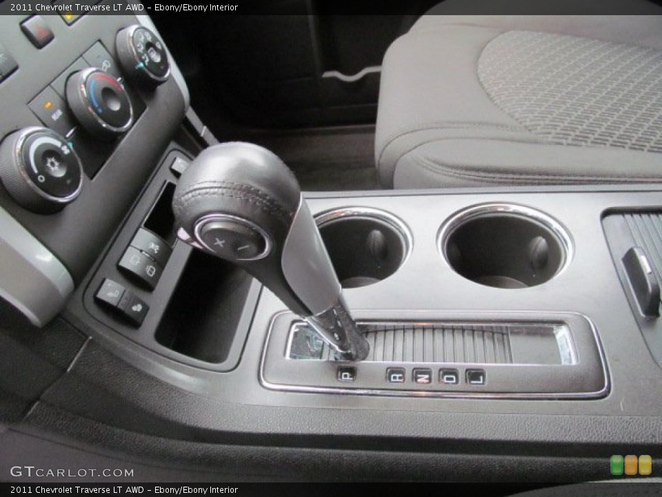 Ebony/Ebony Interior Transmission for the 2011 Chevrolet Traverse LT AWD #77597131