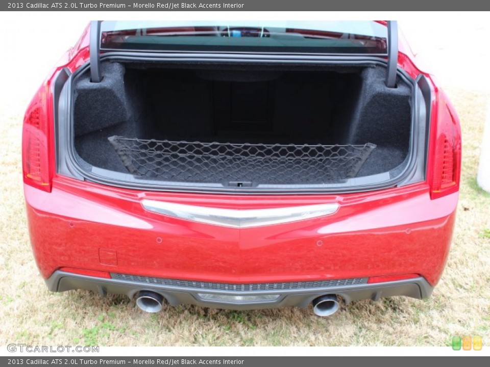 Morello Red/Jet Black Accents Interior Trunk for the 2013 Cadillac ATS 2.0L Turbo Premium #77597358