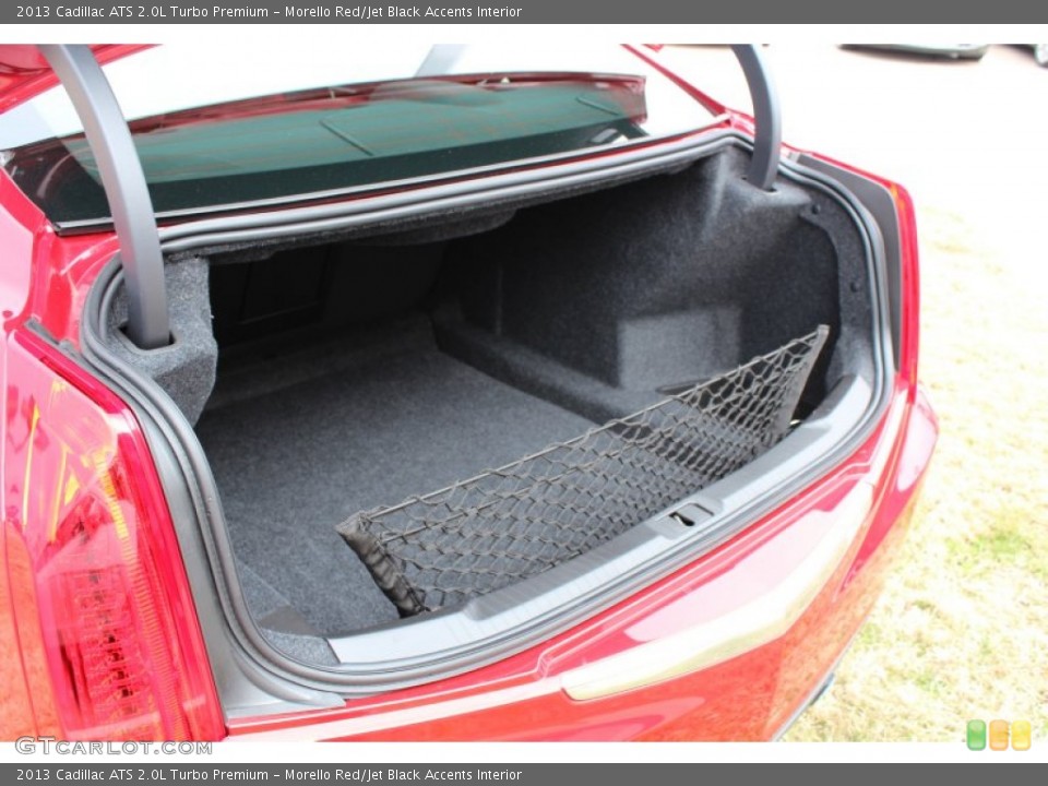 Morello Red/Jet Black Accents Interior Trunk for the 2013 Cadillac ATS 2.0L Turbo Premium #77597373