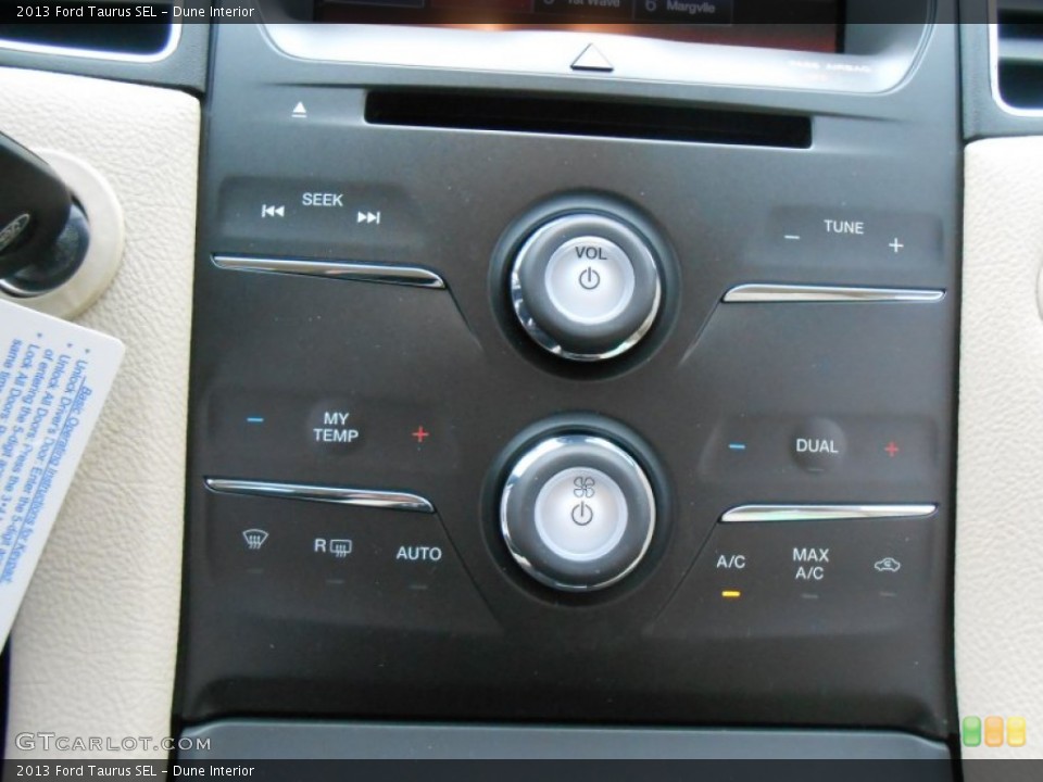 Dune Interior Controls for the 2013 Ford Taurus SEL #77597526
