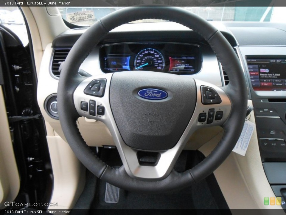 Dune Interior Steering Wheel for the 2013 Ford Taurus SEL #77597607