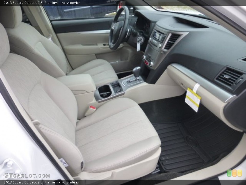 Ivory Interior Photo for the 2013 Subaru Outback 2.5i Premium #77598634