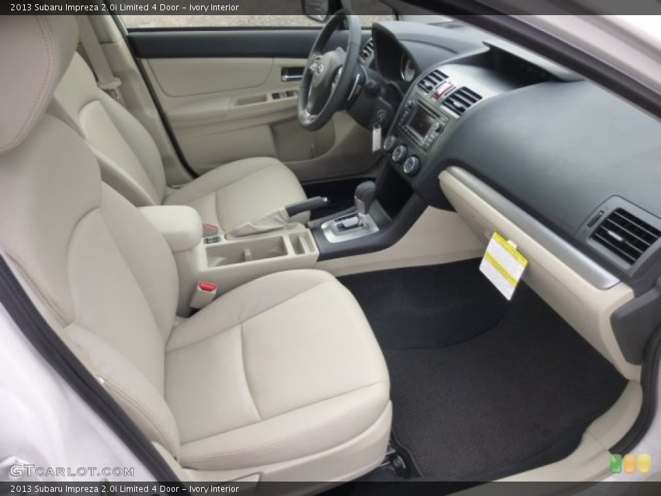 Ivory Interior Photo for the 2013 Subaru Impreza 2.0i Limited 4 Door #77599435