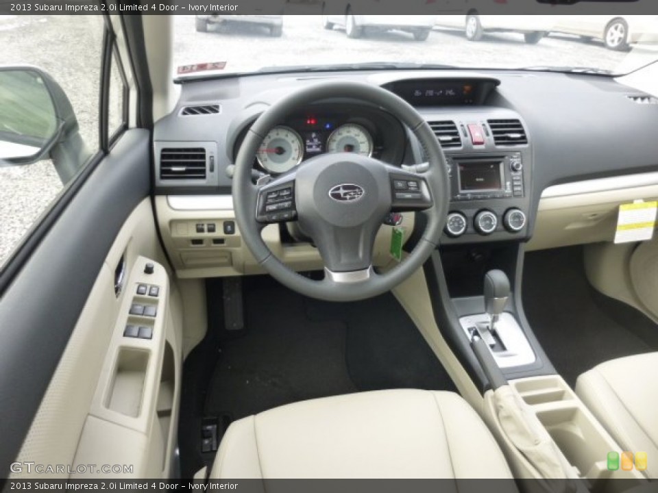 Ivory Interior Dashboard for the 2013 Subaru Impreza 2.0i Limited 4 Door #77599504