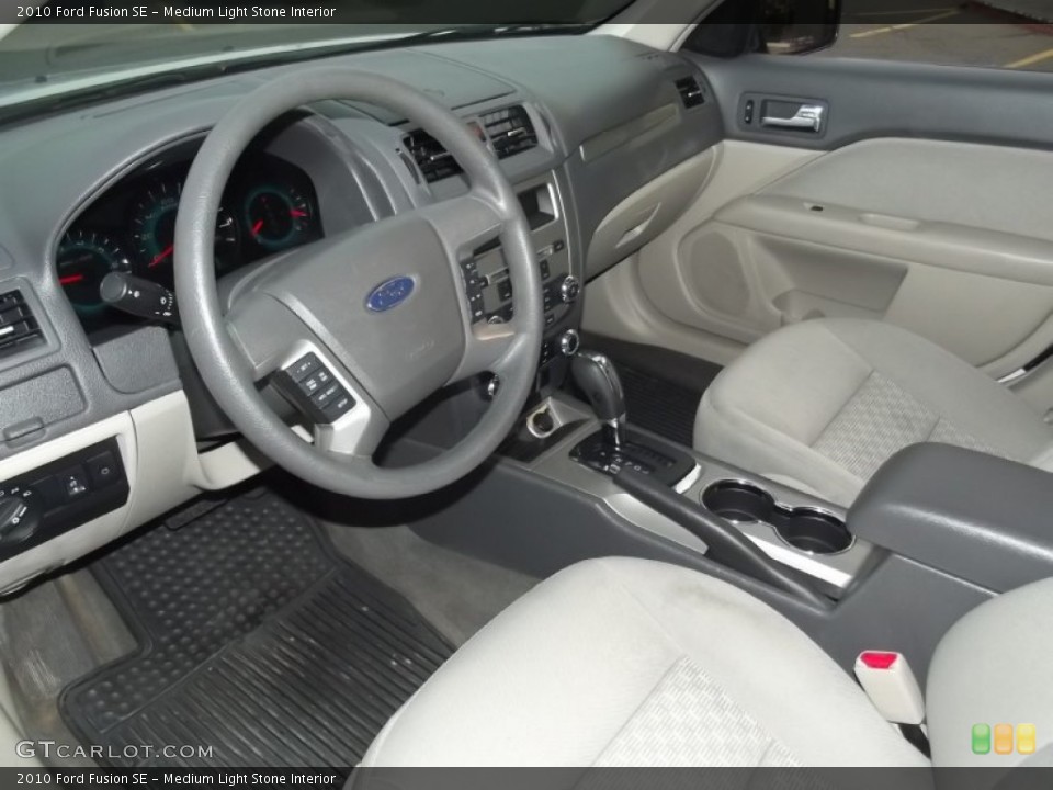 Medium Light Stone Interior Prime Interior for the 2010 Ford Fusion SE #77600109