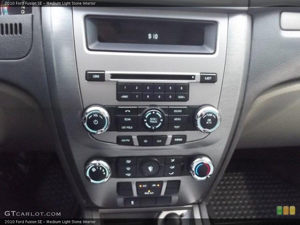 Medium Light Stone Interior Controls for the 2010 Ford Fusion SE #77600367