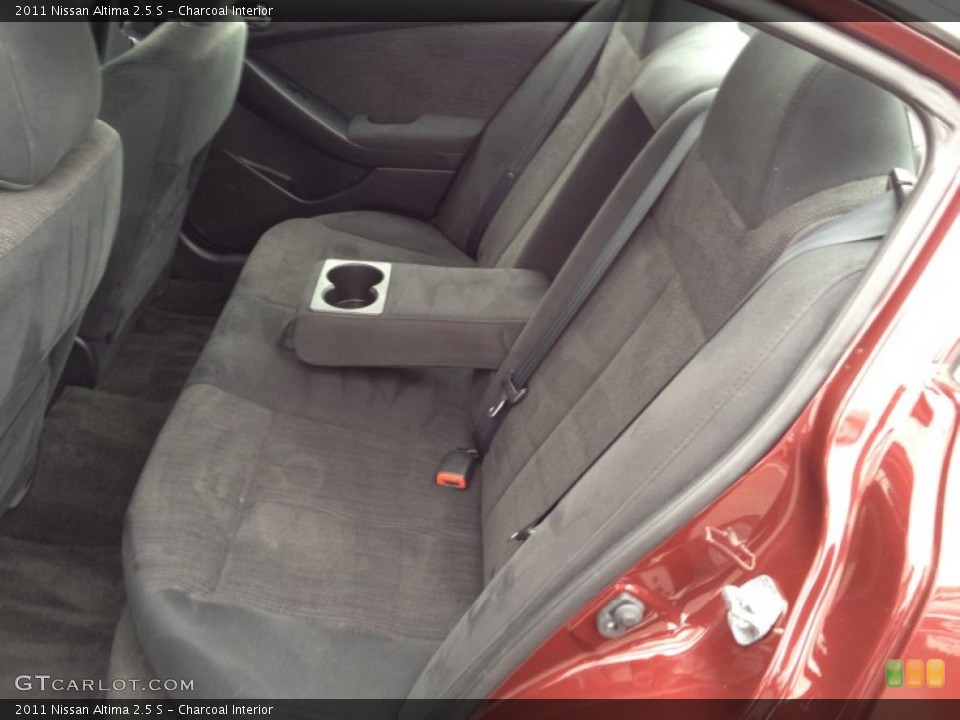 Charcoal Interior Rear Seat for the 2011 Nissan Altima 2.5 S #77601756