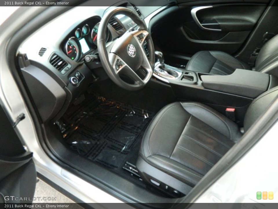 Ebony Interior Prime Interior for the 2011 Buick Regal CXL #77601933