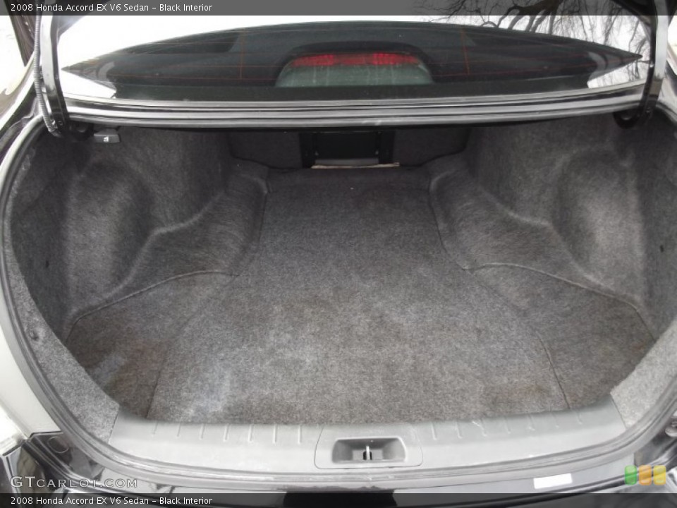 Black Interior Trunk for the 2008 Honda Accord EX V6 Sedan #77601978