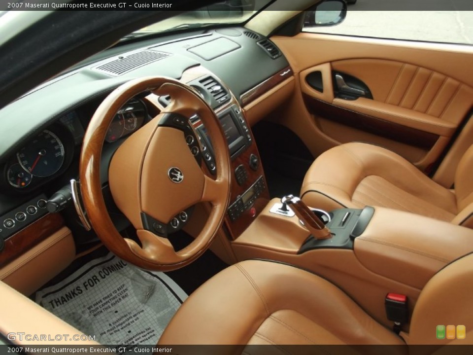 Cuoio 2007 Maserati Quattroporte Interiors