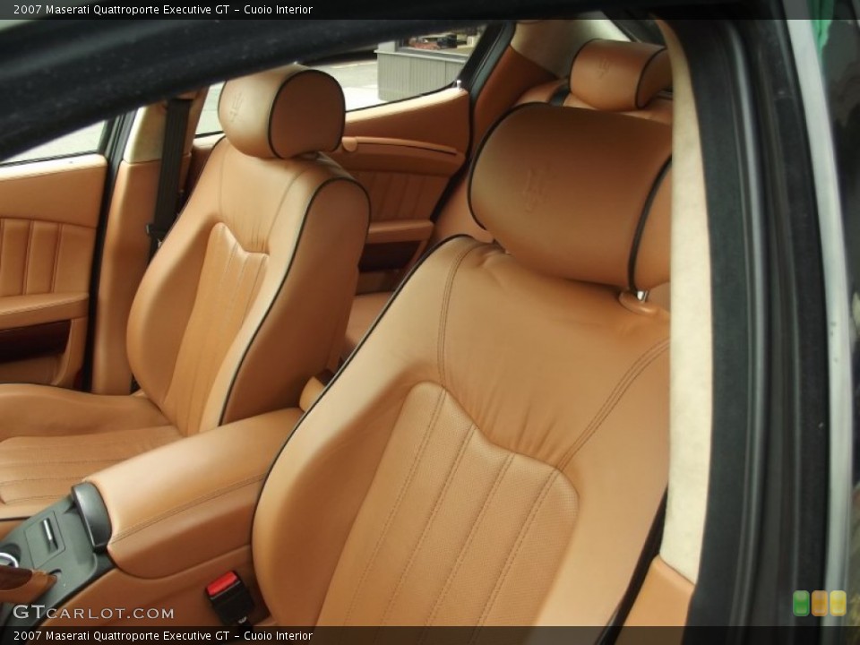Cuoio Interior Front Seat for the 2007 Maserati Quattroporte Executive GT #77602490