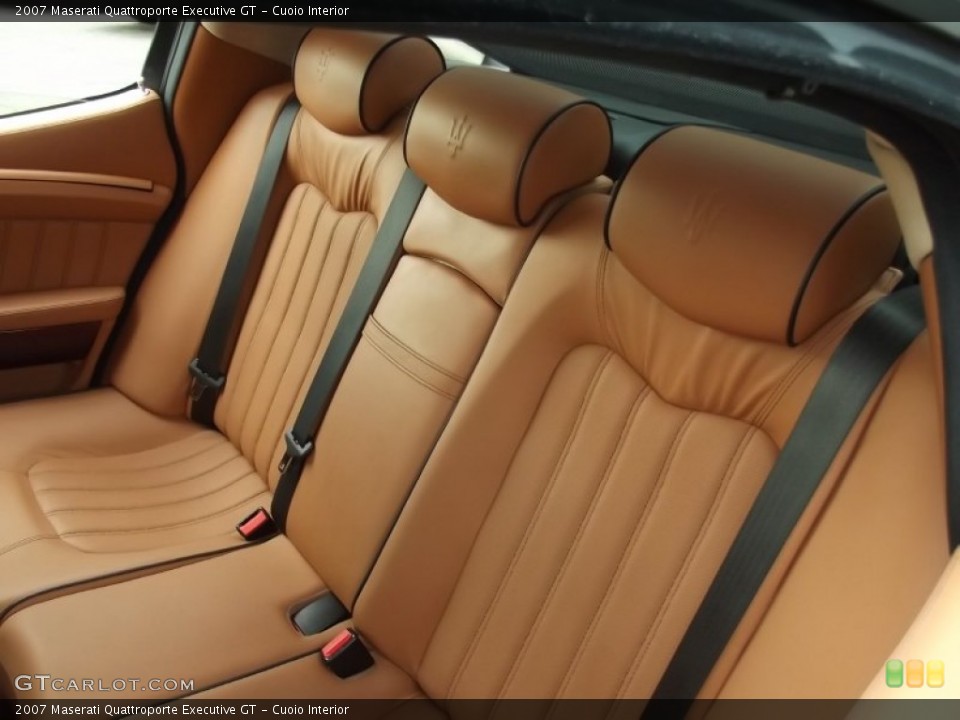 Cuoio Interior Rear Seat for the 2007 Maserati Quattroporte Executive GT #77602524